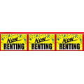 60' Stock Printed Confetti Pennants - Now Renting